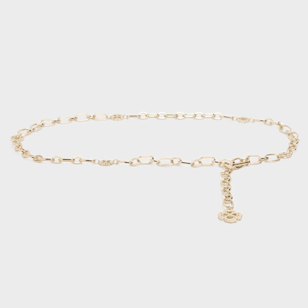 ♠️ Kate Spade Gold-Tone Chain Belt – Spade Motif, Adjustable - Picture 2 of 6